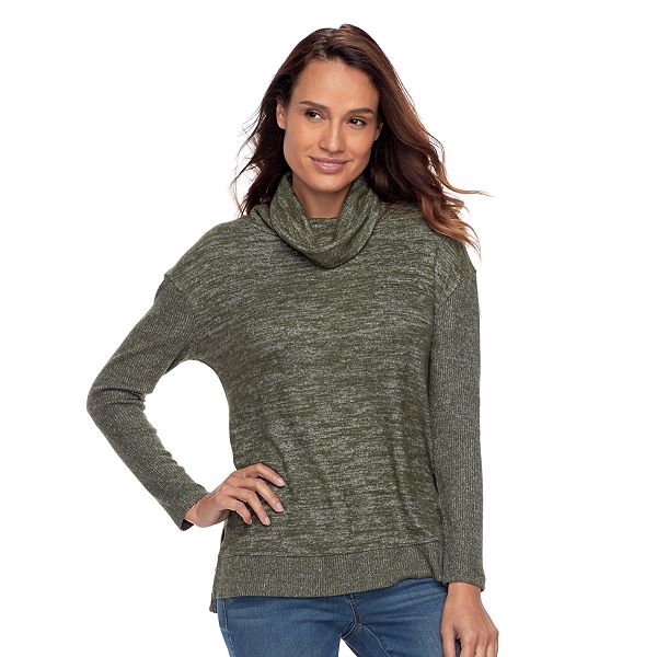 Kohls cowl 2025 neck sweater