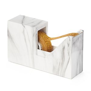 Faux Marble Tape Dispenser