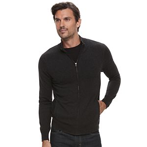 Men's Marc Anthony Slim-Fit Soft-Touch Modal Full-Zip Mockneck Sweater