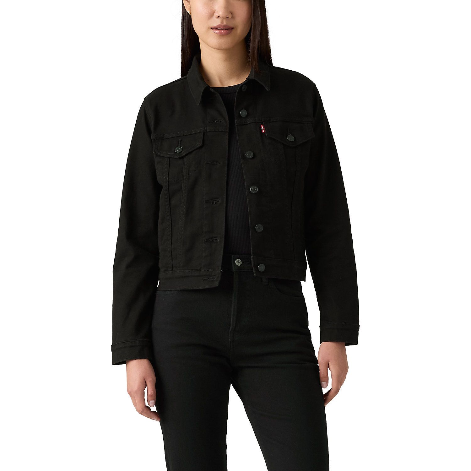 black denim jackets womens