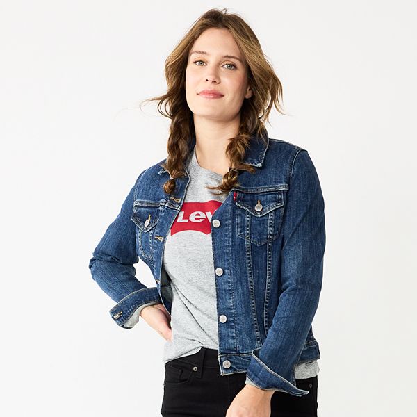 Introducir 80+ imagen levi’s trucker jean jacket womens