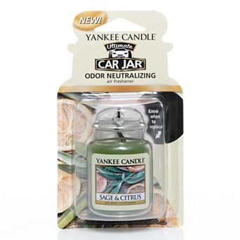 Yankee Candle Car Jar Sage & Citrus Air Freshener