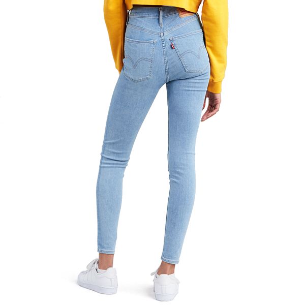 levis high waisted super skinny jeans