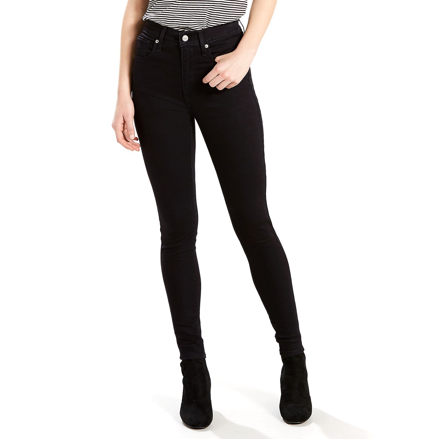 mile high rise jeans