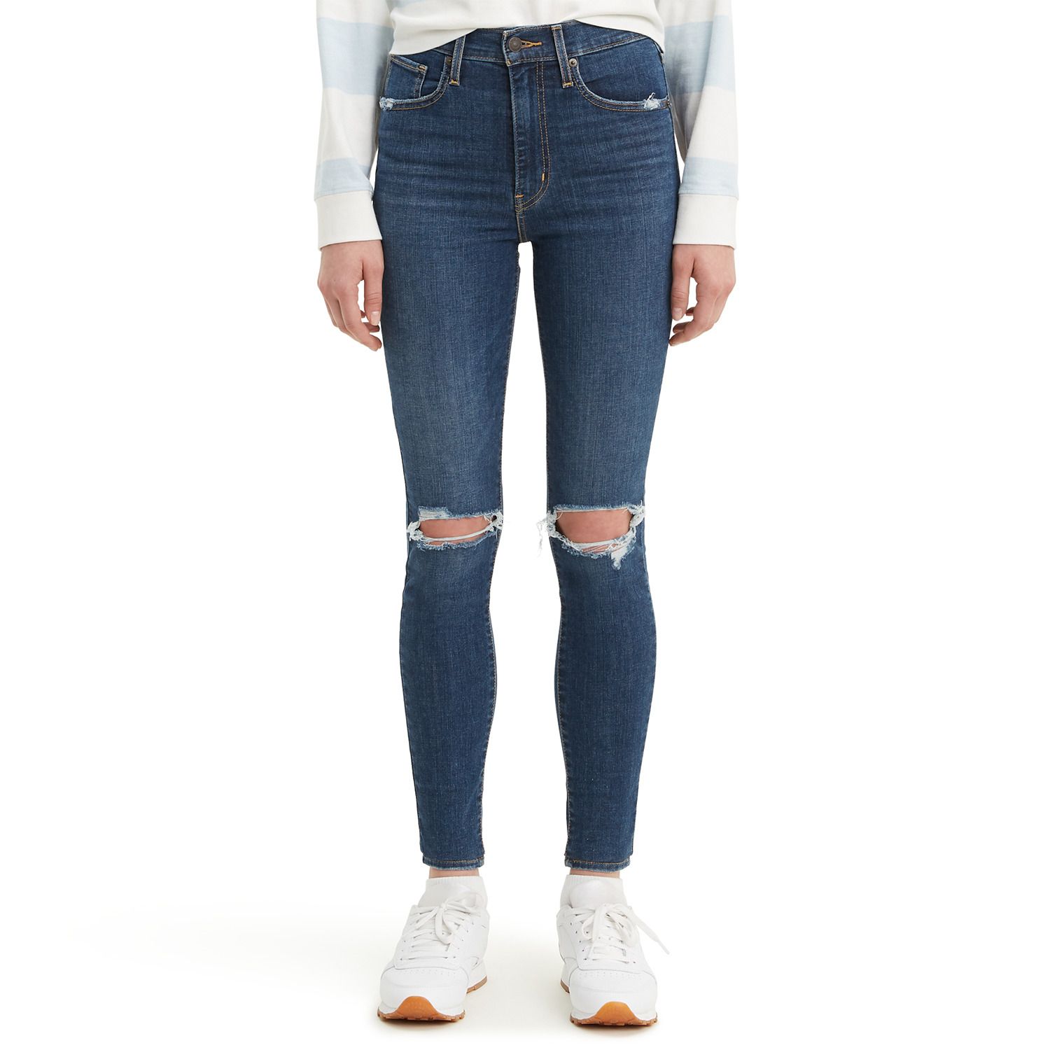 mile high rise levi jeans