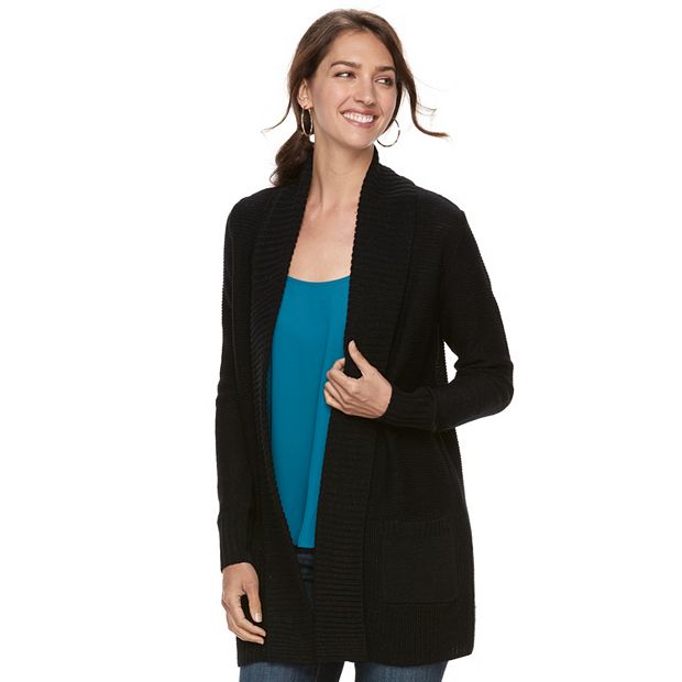 Kohls on sale shawl sweater