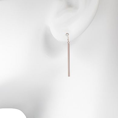 LC Lauren Conrad Stick Linear Drop Earrings