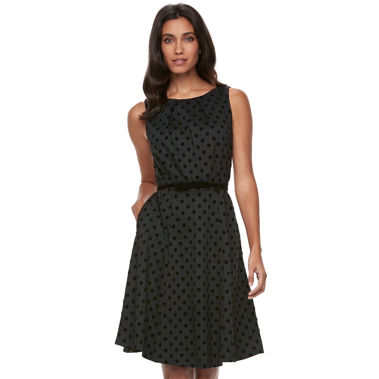kohls polka dot dress