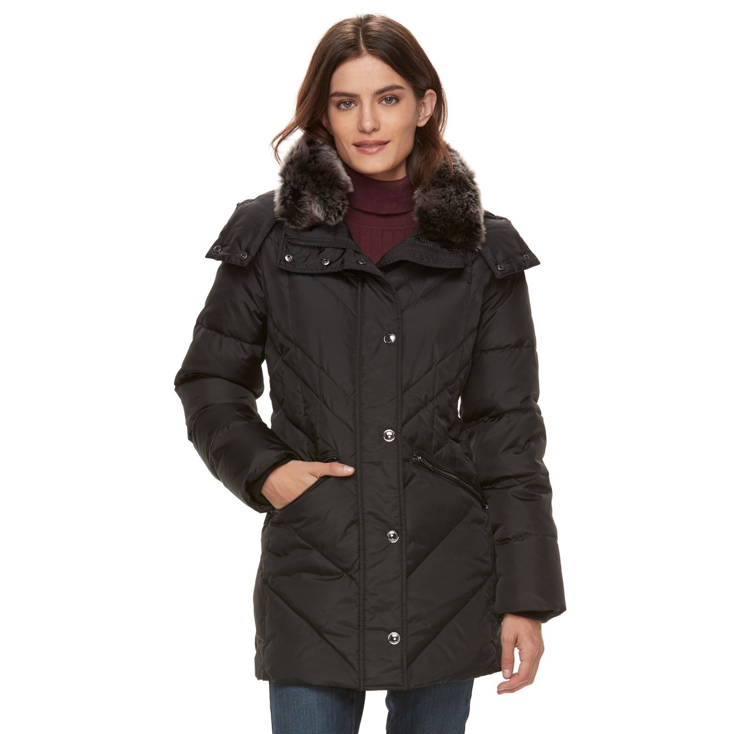 london fog down coat