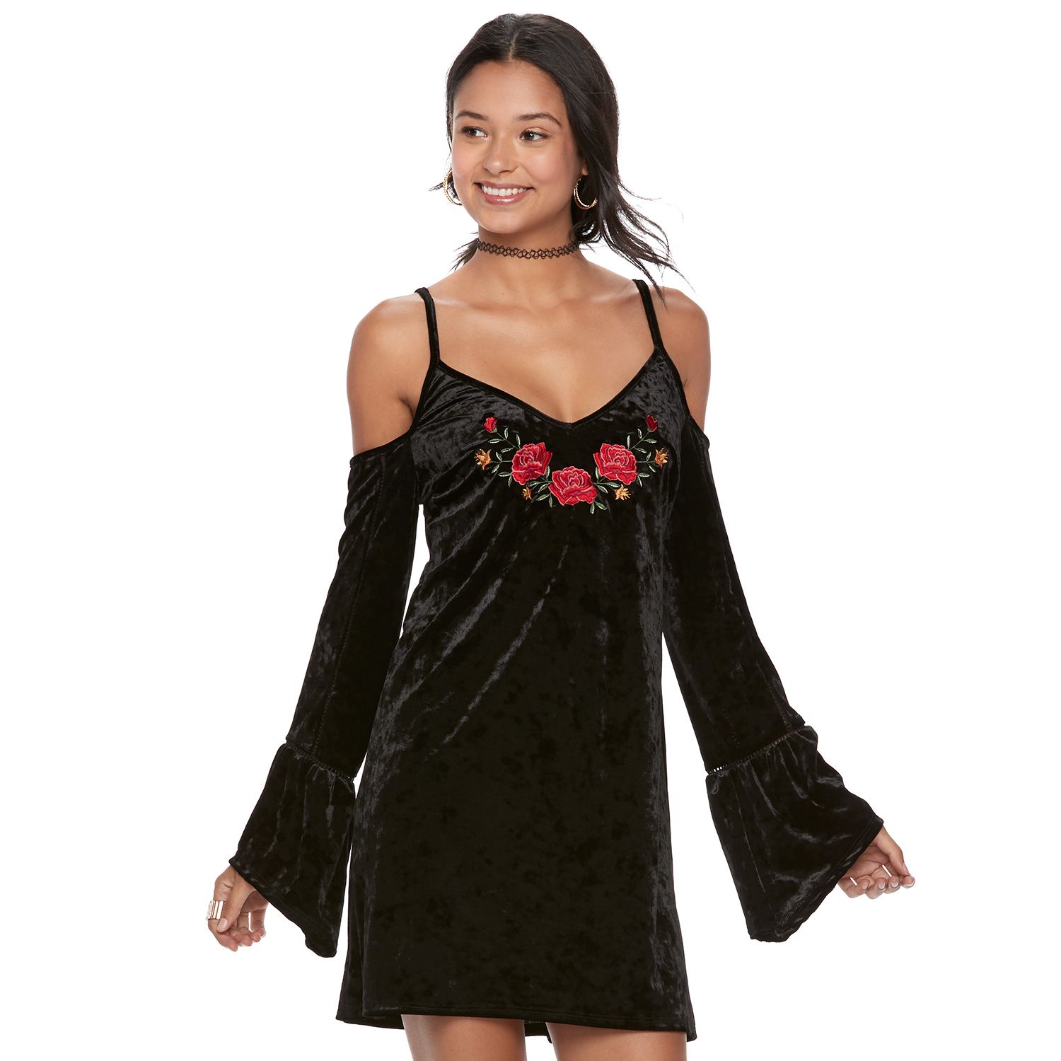 kohls velvet dress