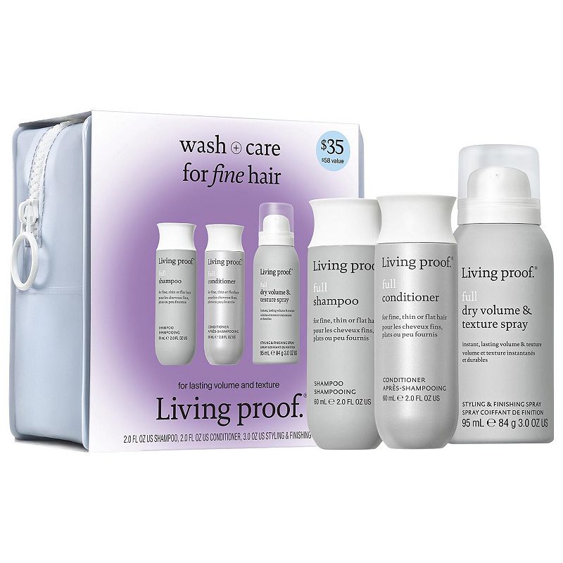 Living Proof Mini Full Shampoo, Conditioner and Texture Spray Set, None