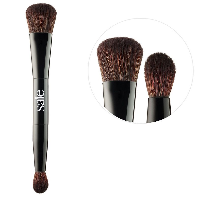 Saie The Double-Ended Sculpting Brush, None