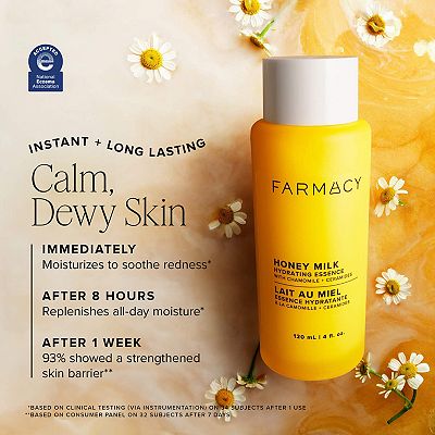 Farmacy Honey Milk Hydrating Essence with Chamomile + Ceramides