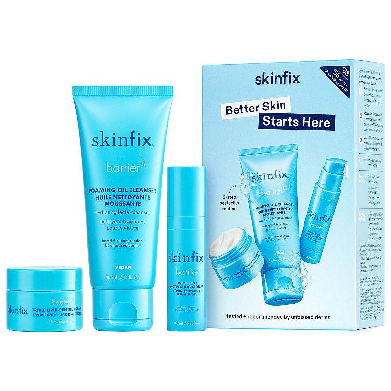 Skinfix Better Skin Starts Here Kit for Dehydrated Skin, Size: 2.82 FL Oz, None