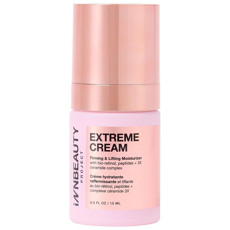 iNNBEAUTY PROJECT Extreme Cream Anti-Aging, Firming, & Lifting Refillable Moisturizer, 0.5 Fl Oz Mini