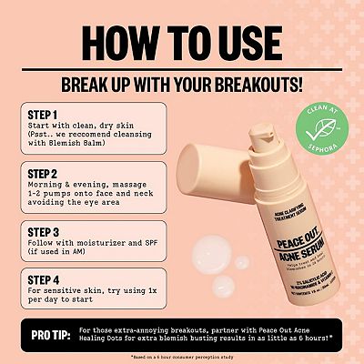Peace Out Salicylic Acid Acne Treatment Serum