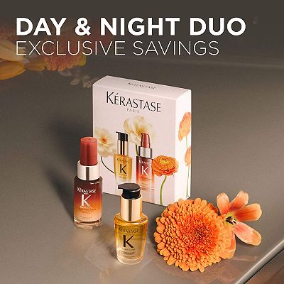 Kerastase Mini Elixir Ultime Hair Oil & 8H Magic Night Serum Hair