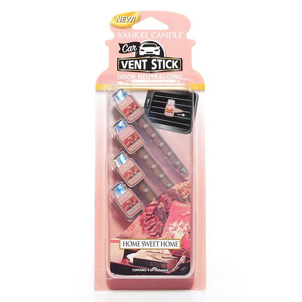 Yankee Candle Pink Sands Car Vent Clip 4 Piece Set Pink Candles Yankee Candle Yankee Candle Pink Sands