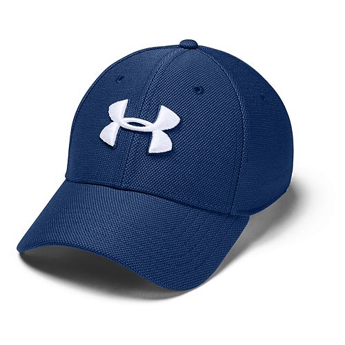 U.C. Berkeley Cal Embroidered Under Armour Coolor Block Hat in Navy Blue | Men's