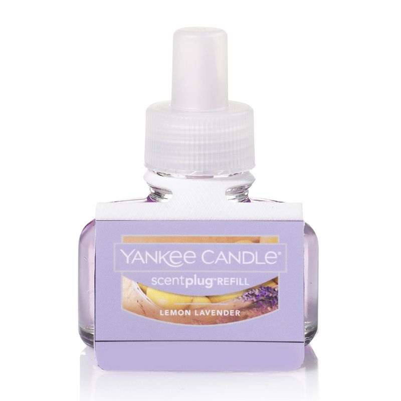 Yankee Candle Lemon Lavender Scent-Plug Electric Home Fragrancer Refill, Lt
