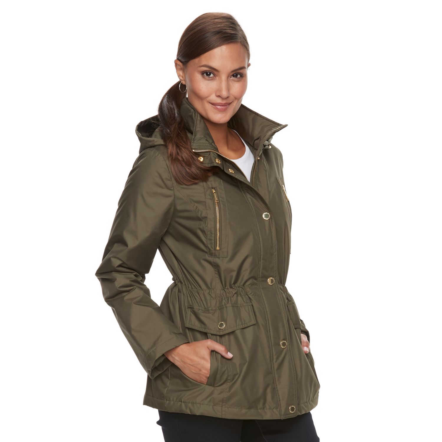 kohls womens waterproof jacket