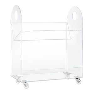 Babyletto Presto Acrylic Bookcase Cart