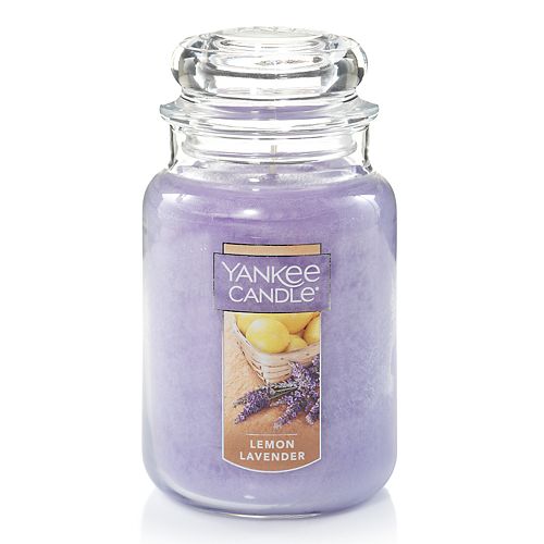 Yankee Candle Lemon Lavender 22oz. Large Candle Jar