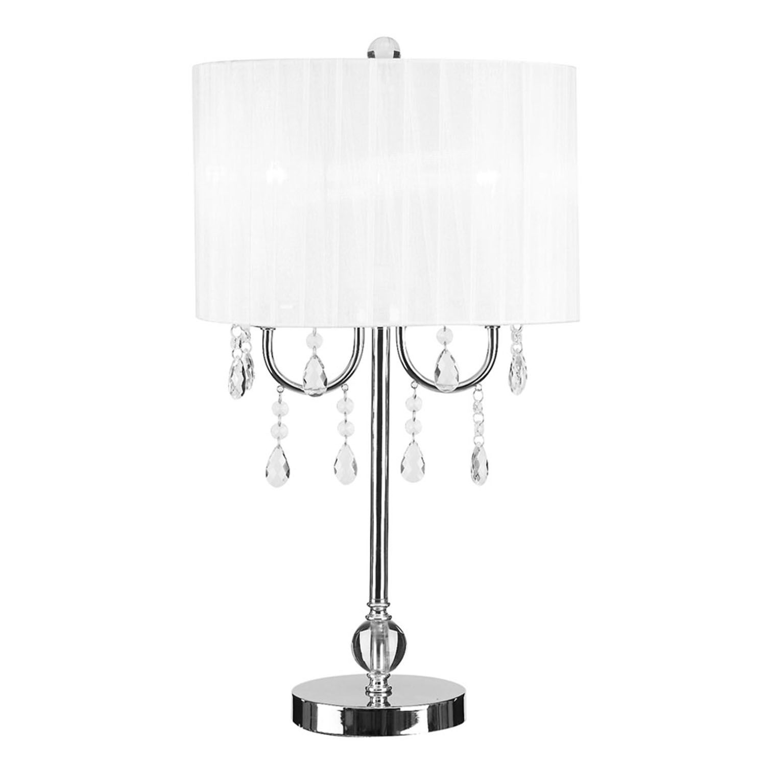 crystal effect table lamp