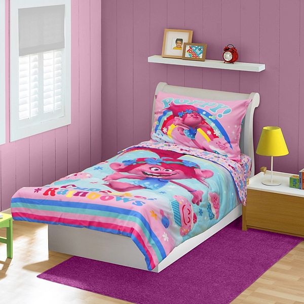 trolls 2 bedding set