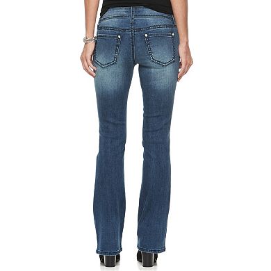 Women's Apt. 9® Embellished Modern Fit Bootcut Jeans