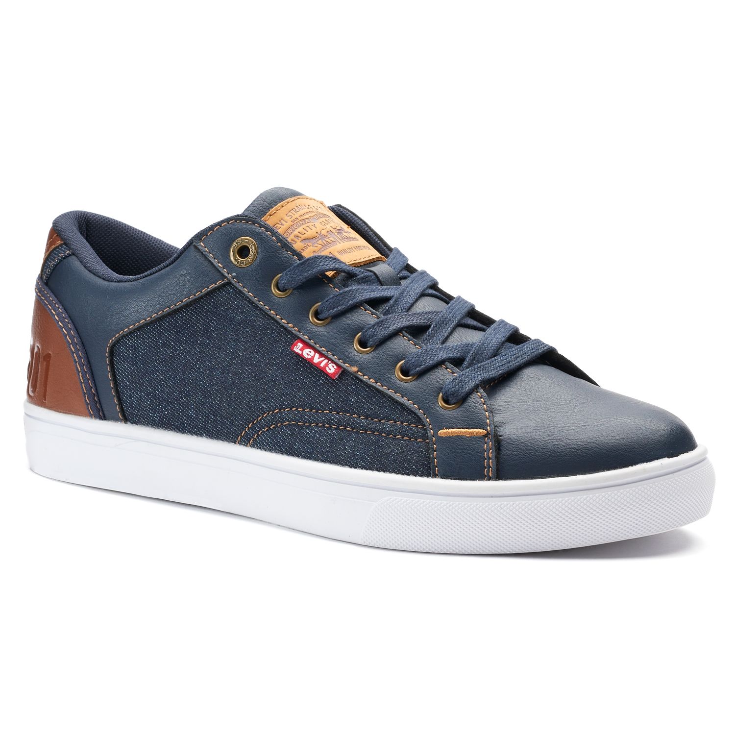 levi's jeffrey denim sneakers