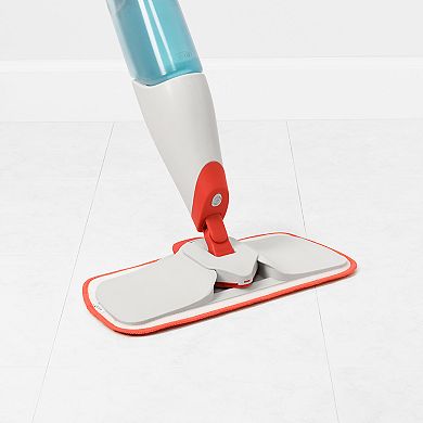 OXO Microfiber Spray Mop & Slide-Out Scrubber