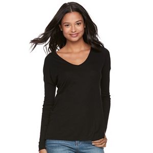 Juniors' SO® Double Bar V-Back Tunic