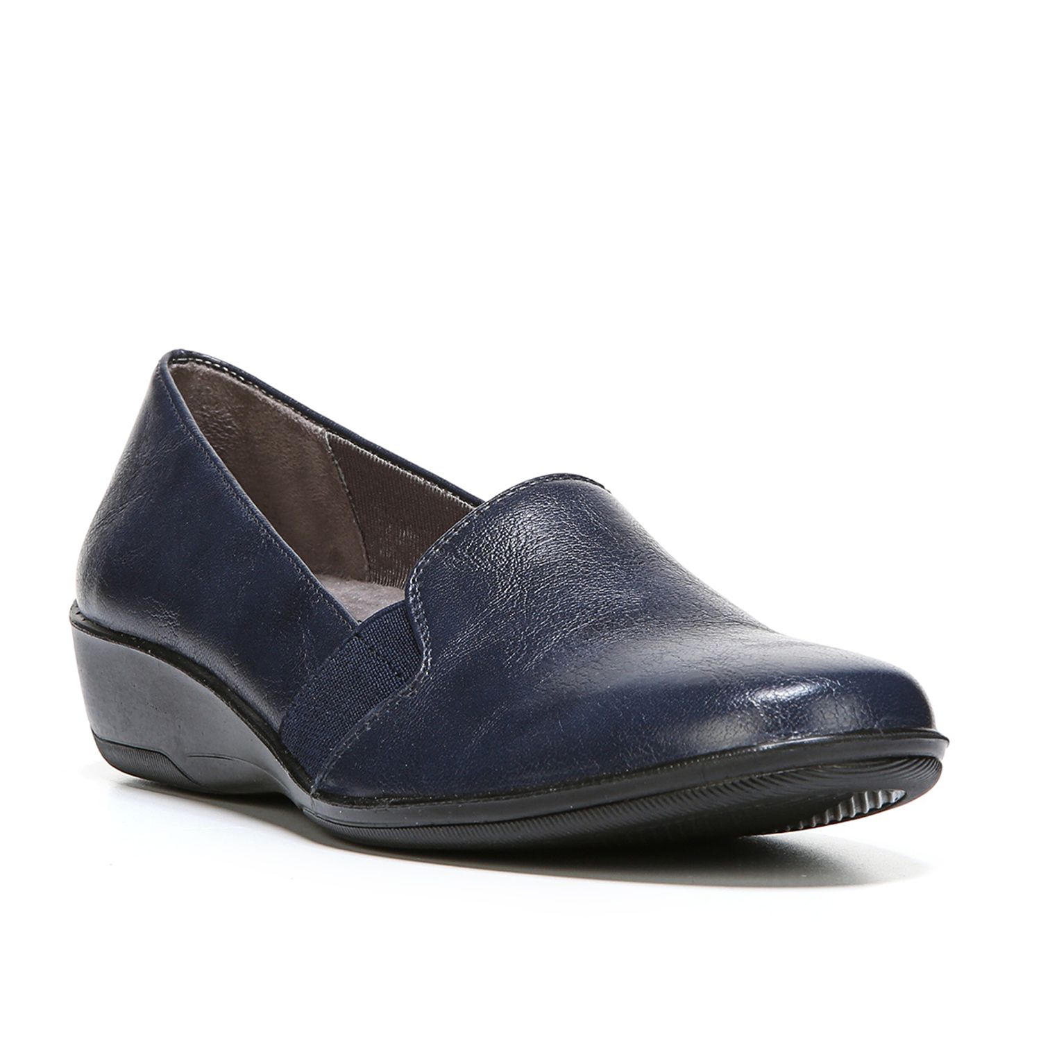 kohls navy flats