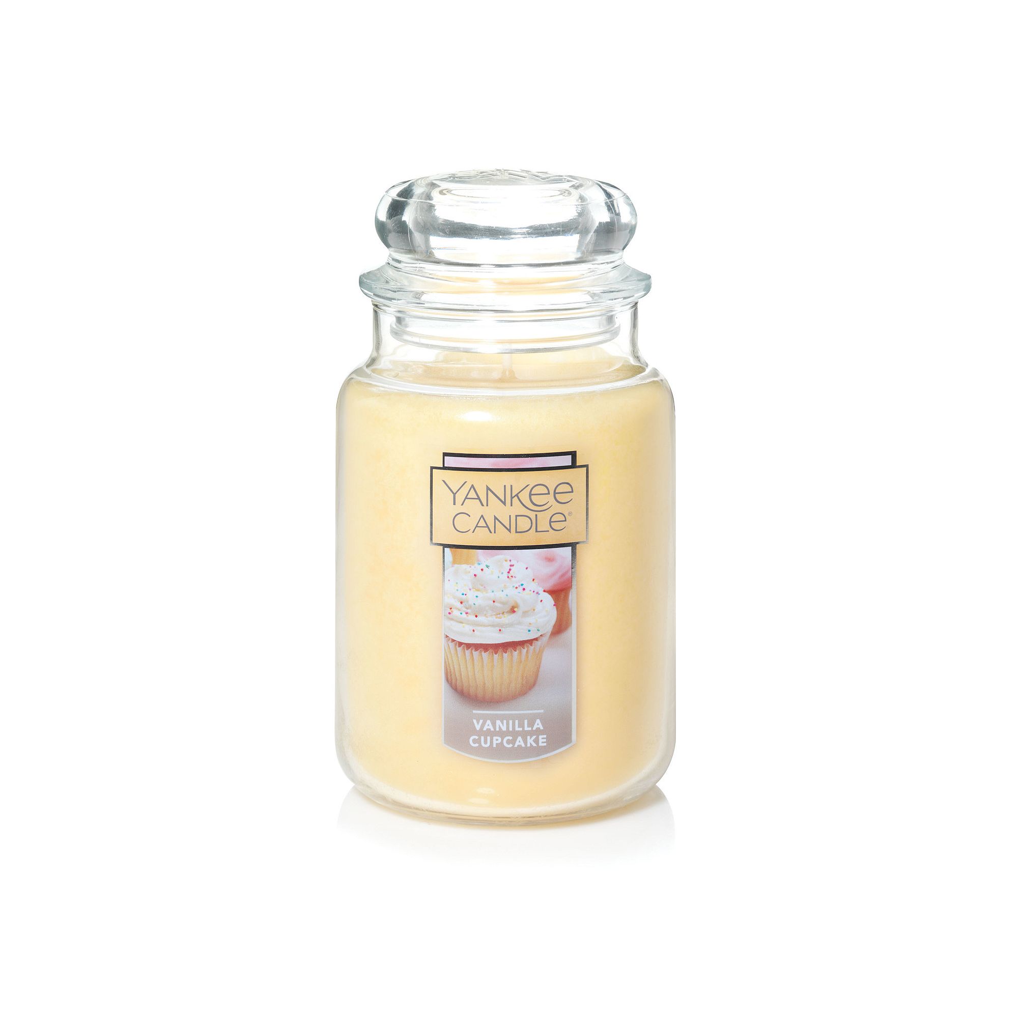 Yankee Candle Vanilla Cupcake 22-oz. Large Candle Jar, White