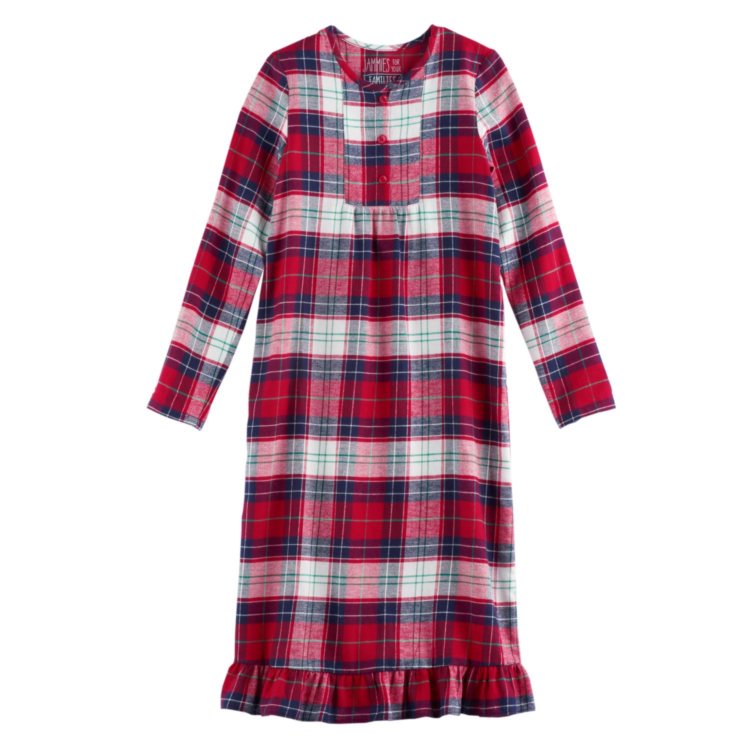 girls flannel night gown