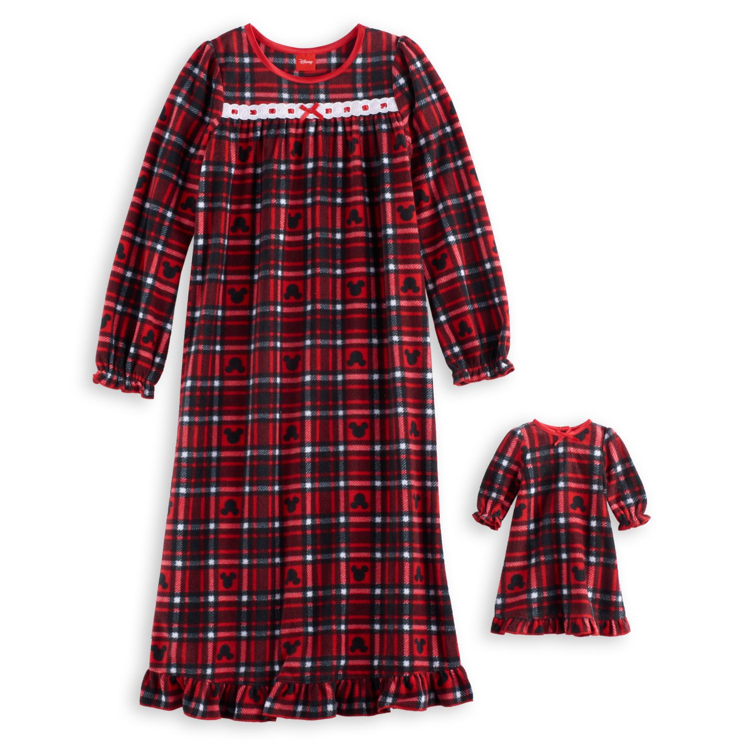 plaid night gown