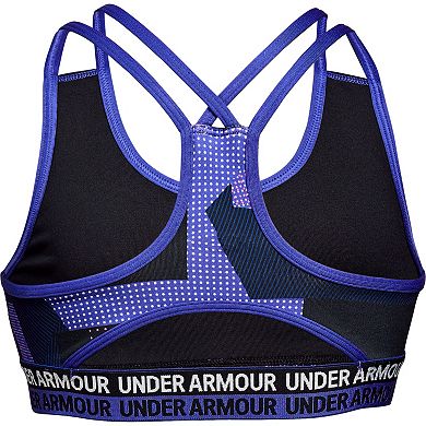 Girls 7-16 Under Armour HeatGear Printed Sports Bra