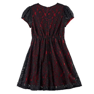 Disney D-Signed Coco Girls 7-16 Lace A-Line Dress