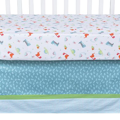 Trend Lab Dinosaur Roar 3-pc. Crib Bedding Set