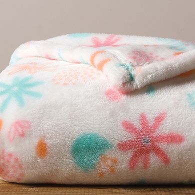 Trend Lab Printed Plush Baby Blanket 