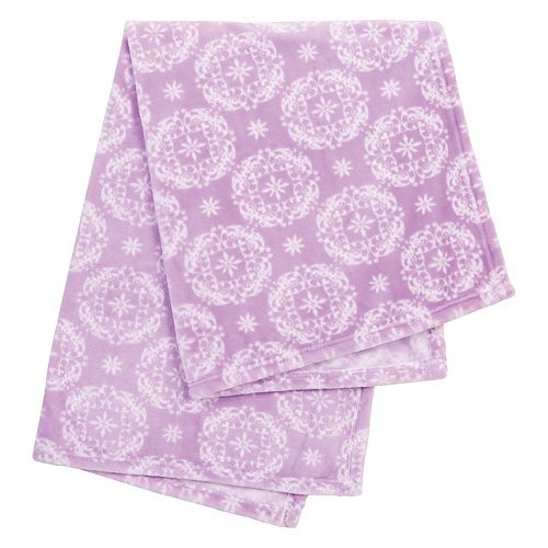 Trend Lab Printed Plush Baby Blanket