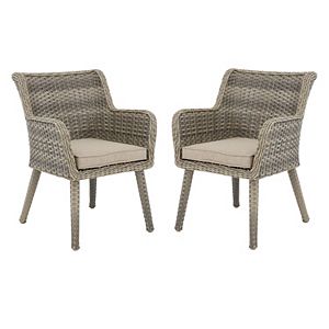 Madison Park Dana Patio Arm Chair 2-piece Set