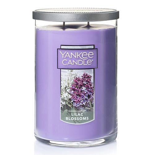 Yankee Candle Lilac Blossoms Tall 22-oz. Large Candle Jar