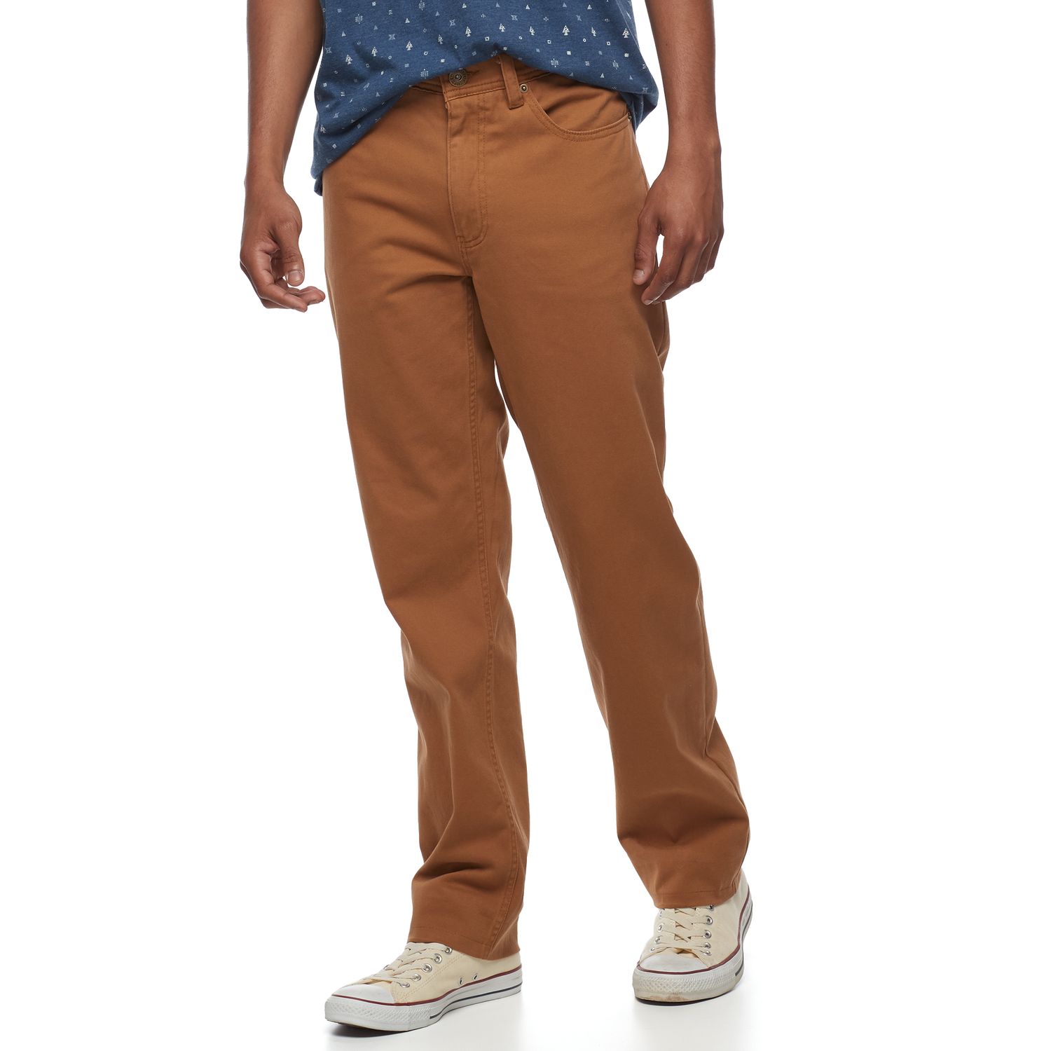 Waistband Relaxed-Fit Pants