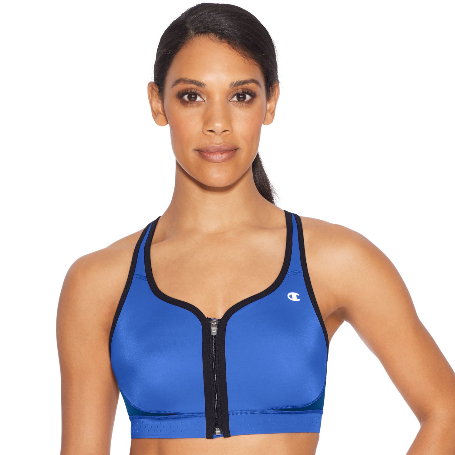 absolute zip sports bra