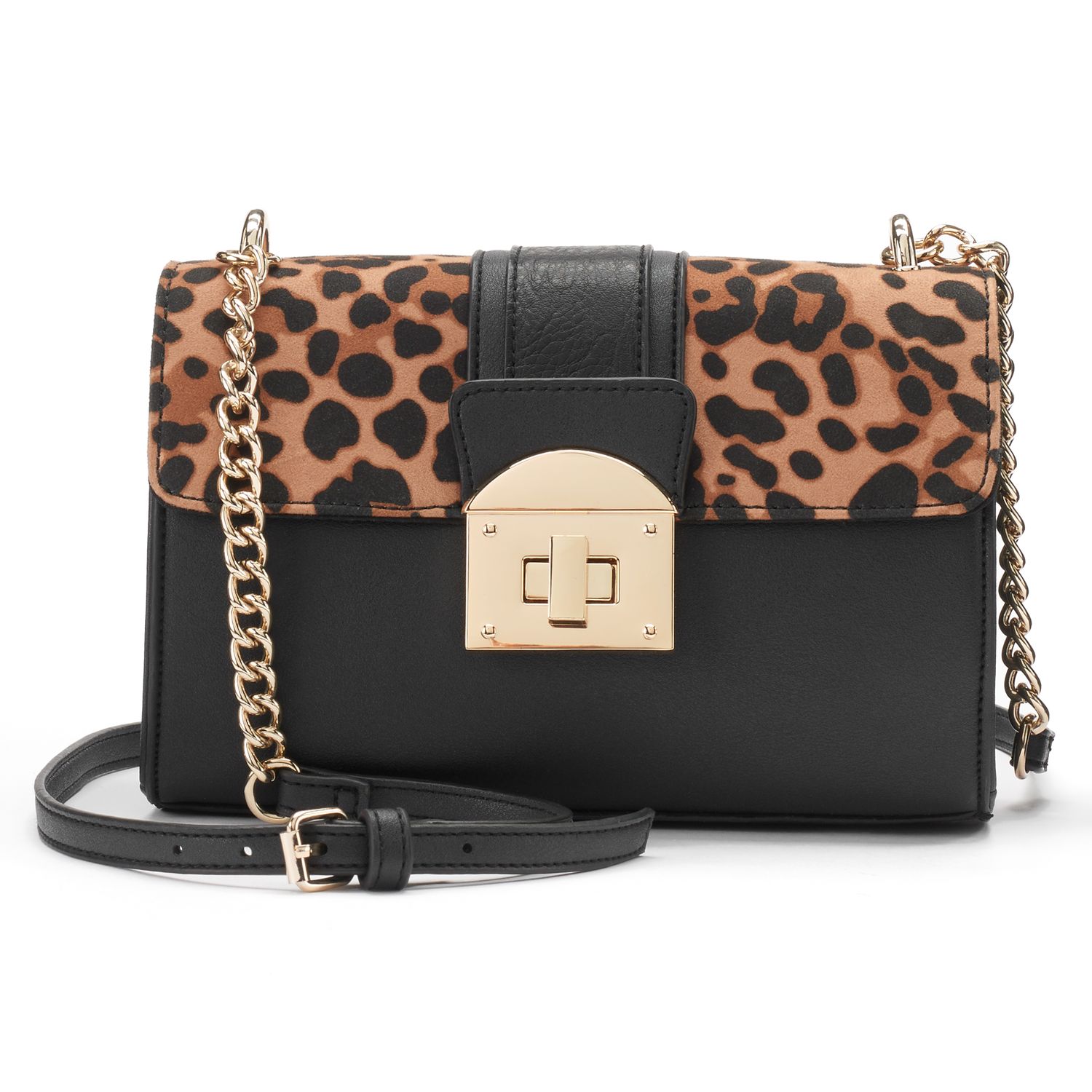 animal print crossbody purse