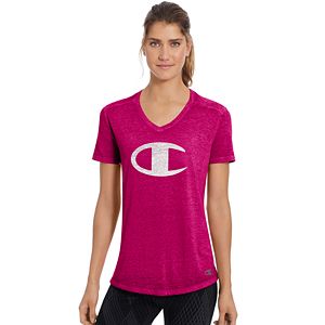 Women's Champion Burnout Wash Boyfriend Graphic Tee