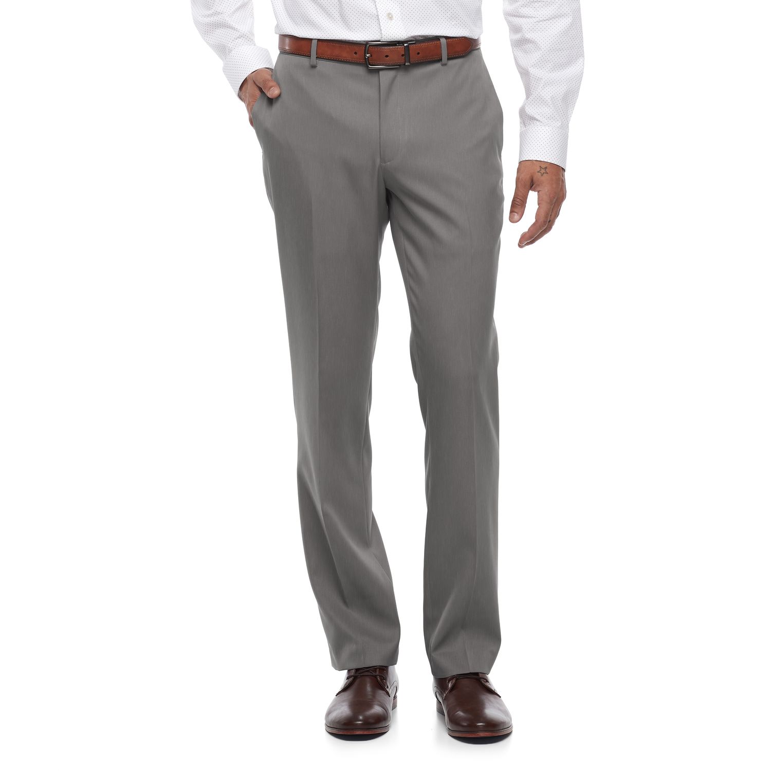 big and tall slim fit dress pants
