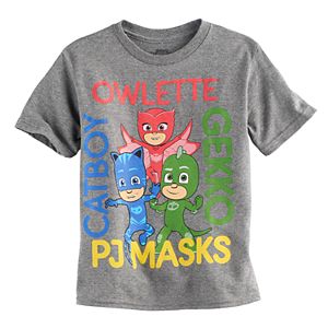 Boys 4-7 PJ Masks Owlette, Gekko & Catboy Graphic Tee